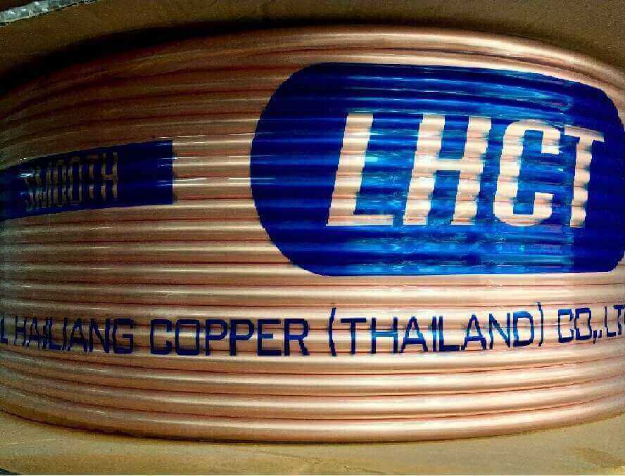 Ống đồng Thái Lan dạng bành (Đầy đủ các kích thước)